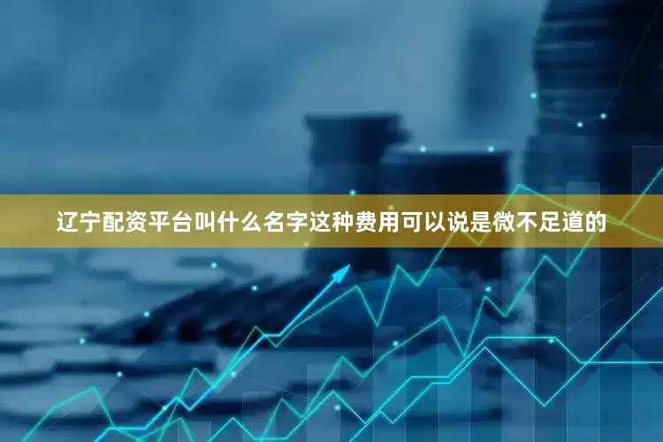 辽宁配资平台叫什么名字这种费用可以说是微不足道的